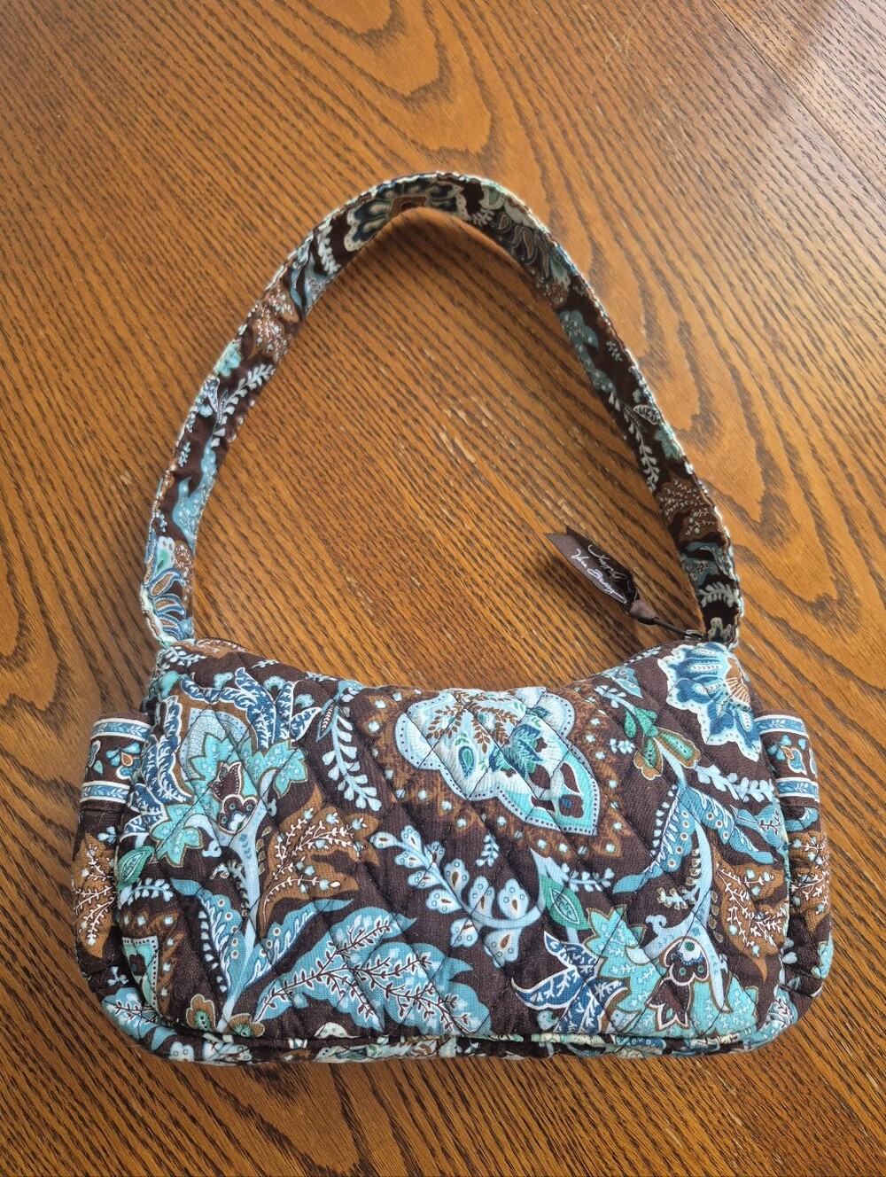 Vera Bradley Java Blue Maggie Shoulder Bag - Picture 2 of 7